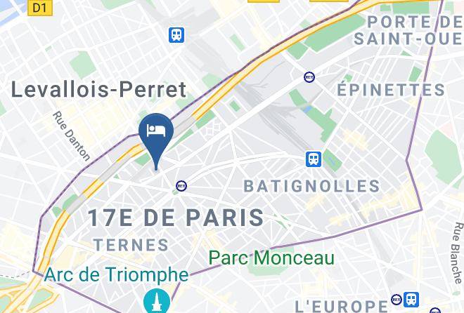 Hotel De Banville Paris Map