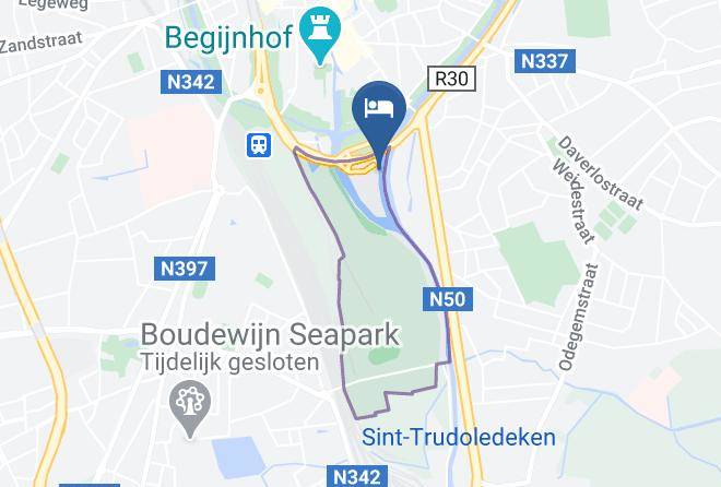 West Flanders - Hotel De Barge Maps