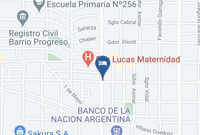 Confluencia - Hotel De Beto Maps