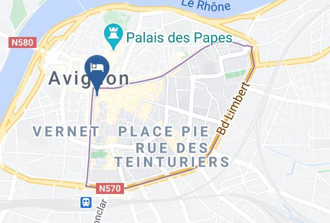 Vaucluse - Hotel De Blauvac Maps