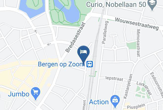 Hotel De Blauwe Vogel Map