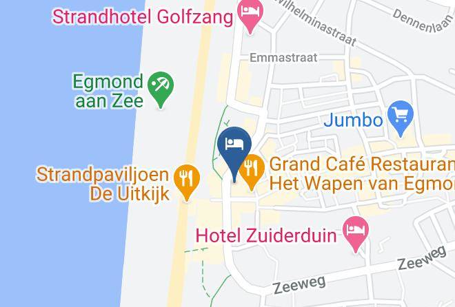 Bergen - Hotel De Boei Maps