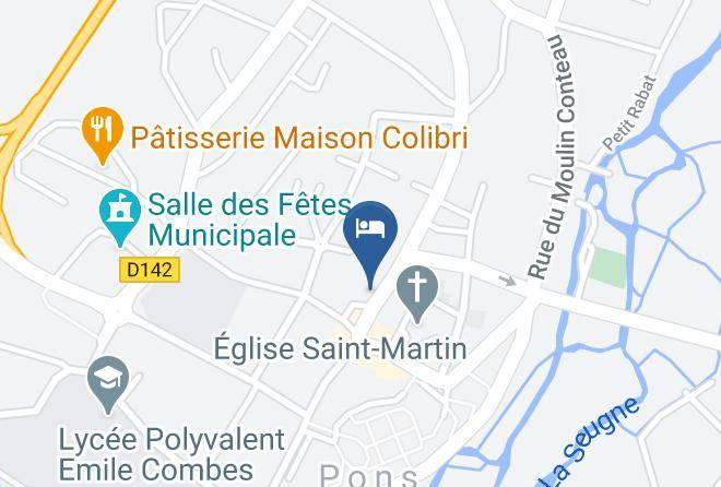 Charente Maritime - Hotel De Bordeaux & Restaurant Gastronomique Maps