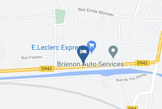 Yonne - Hotel De Bourgogne Maps