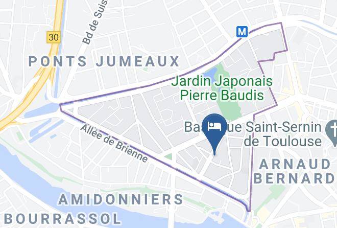 Haute Garonne - Hotel De Brienne Maps