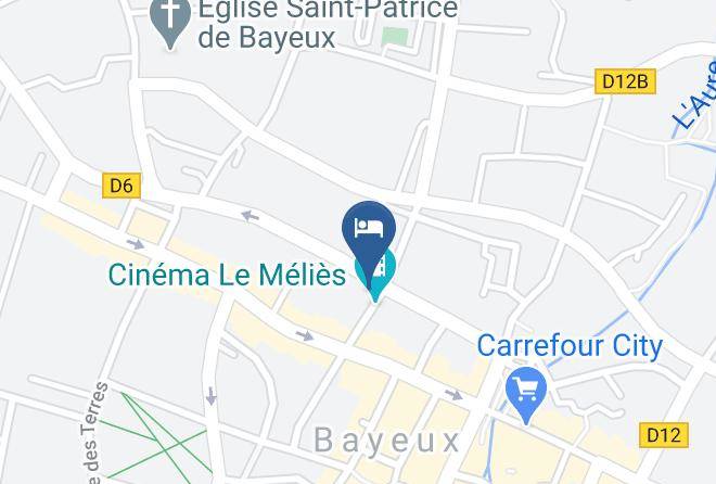 Calvados - Hotel De Brunville Maps