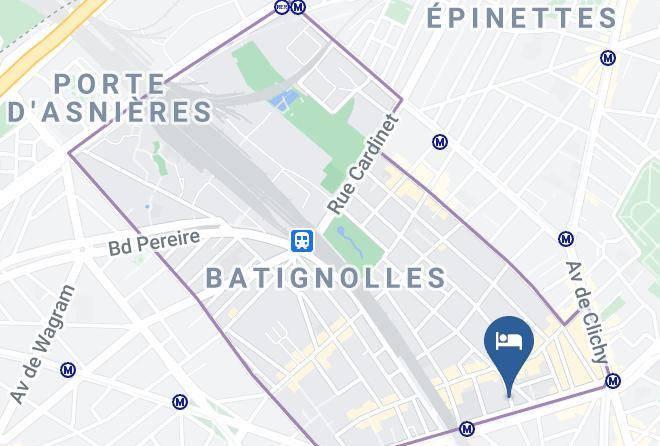 Paris - Hotel De Cabourg Maps