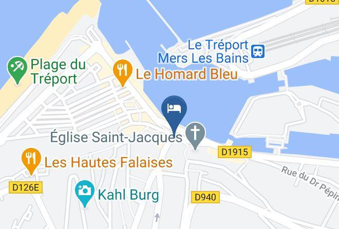 Seine Maritime - Hotel De Calais Maps