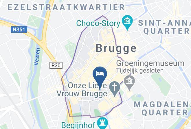 West Flanders - Hotel De Castillion Small Elegant Family Hotel Maps