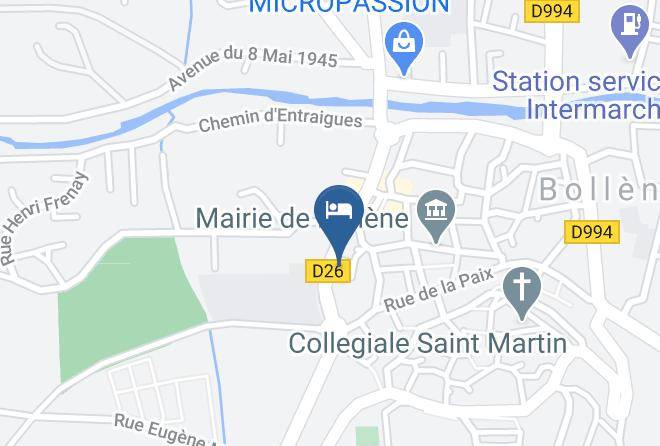 Vaucluse - Hotel De Chabrieres Maps