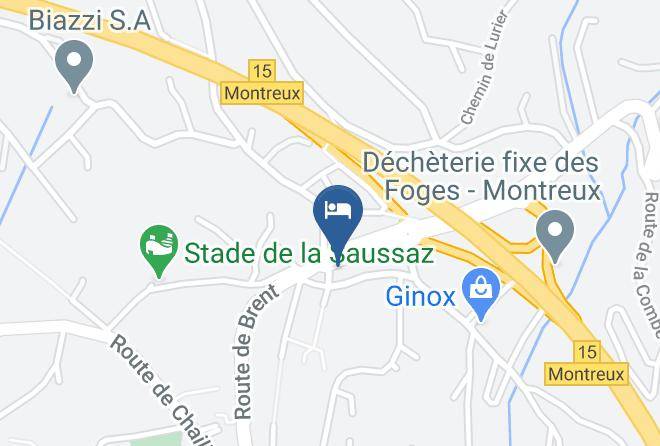 Pays D Enhaut - Hotel De Chailly Maps