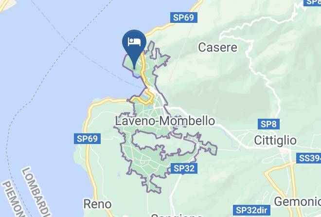 Varese - Hotel De Charme Laveno Maps
