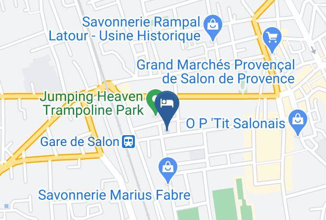 Bouches Du Rhone - Hotel De Charme Le Provence Maps