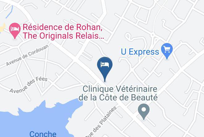 Charente Maritime - Hotel De Charme Le Sens Maps