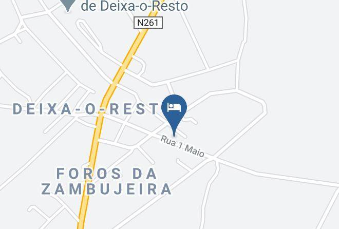 Santiago Do Cacem - Hotel De Charme Os Dois Galos Maps