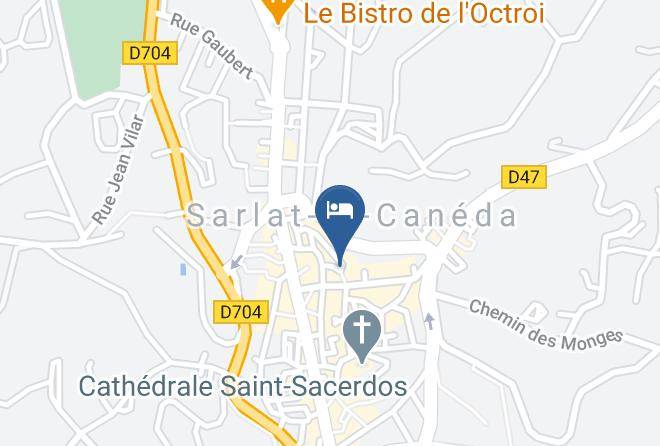 Dordogne - Hotel De Chassaing Maps