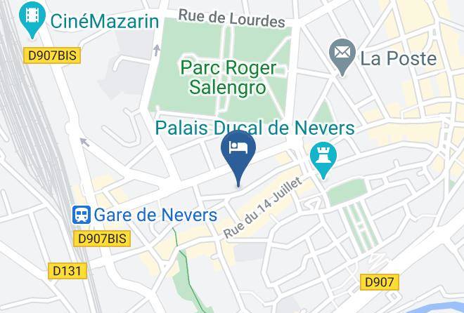 Nievre - Hotel De Cleves Maps