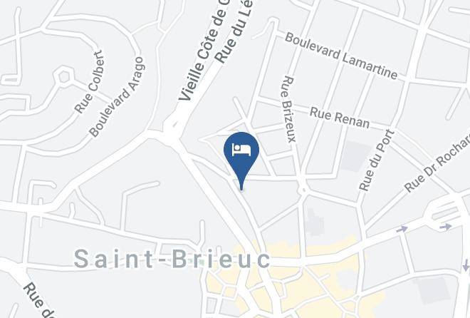 Hotel De Clisson Saint Brieuc Map