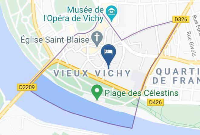 Allier - Hotel De Cognac Maps