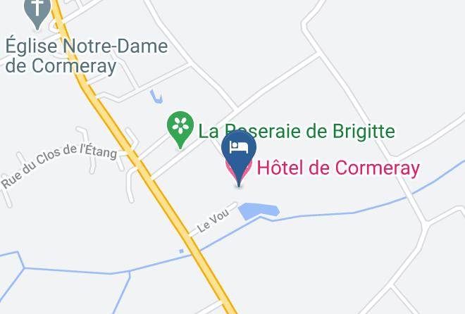 Hotel De Cormeray Map
