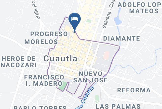 Cuautla - Hotel De Cuautla Maps