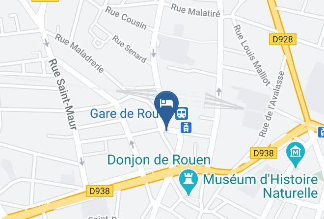 Seine Maritime - Best Western Hotel De Dieppe 1880 Rouen Centre Maps