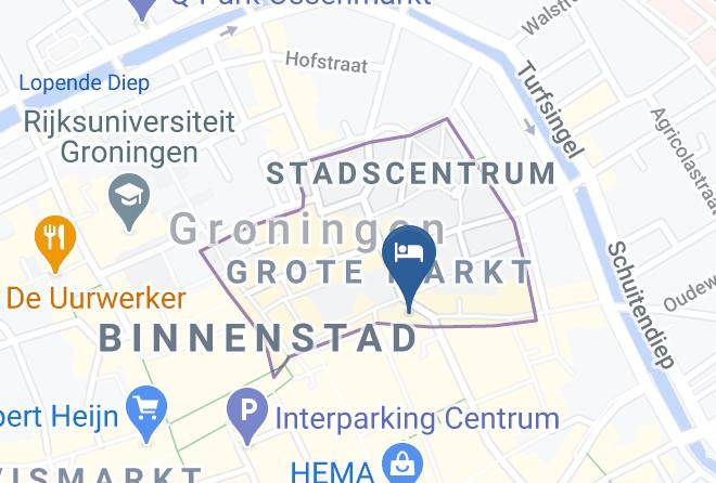 Groningen Groningen Centrum - Boutique Hotel De Doelen Groningen Maps