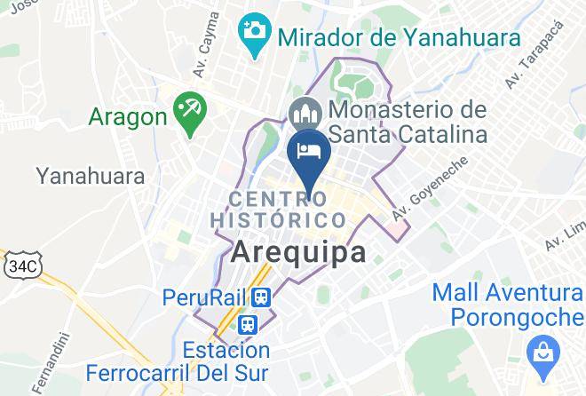 Arequipa - Hotel De Ensueno Maps