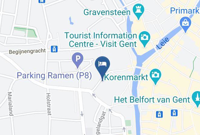East Flanders - Hotel De Flandre Maps