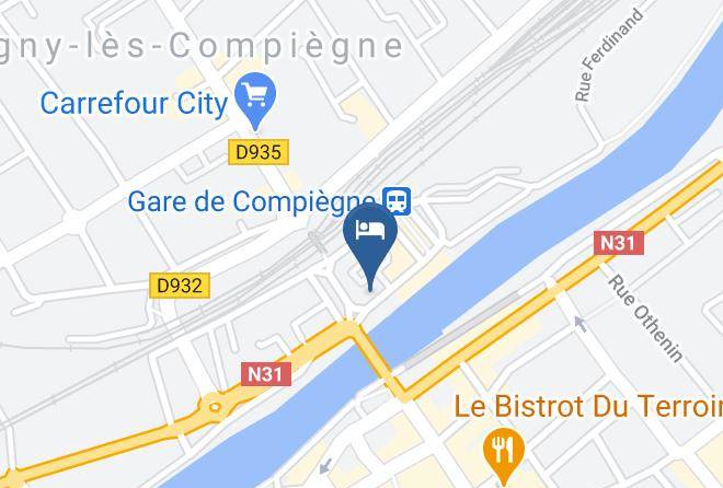 Hotel De Flandre Map