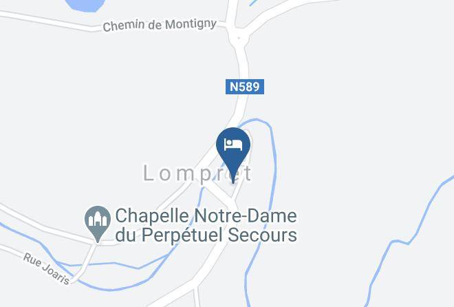 Hainaut - Hotel De Franc Bois Chimay Lompret Maps