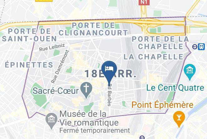 Hotel De France 18 Map