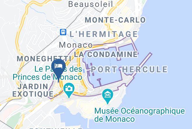 Ladamine - Hotel De France Maps