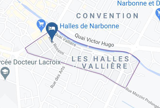 Aude - Hotel De France Narbonne Maps