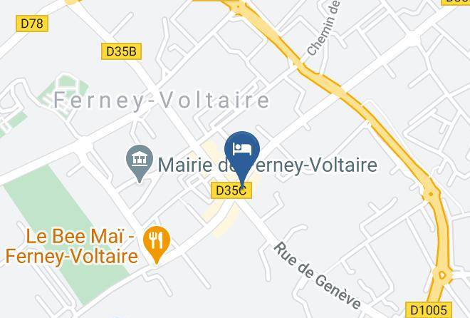 Ain - Hotel De France Restaurant Maps