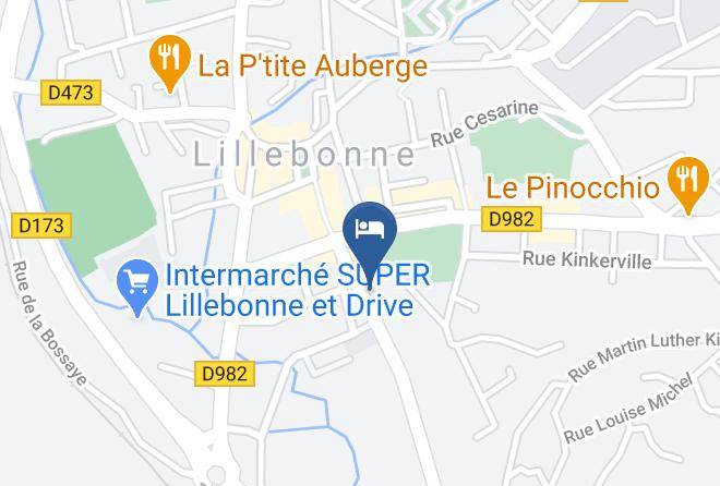 Seine Maritime - Hotel De France Restaurant Brasserie Angus Maps