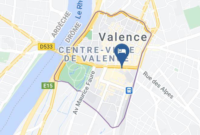 Drome - Hotel De France Maps