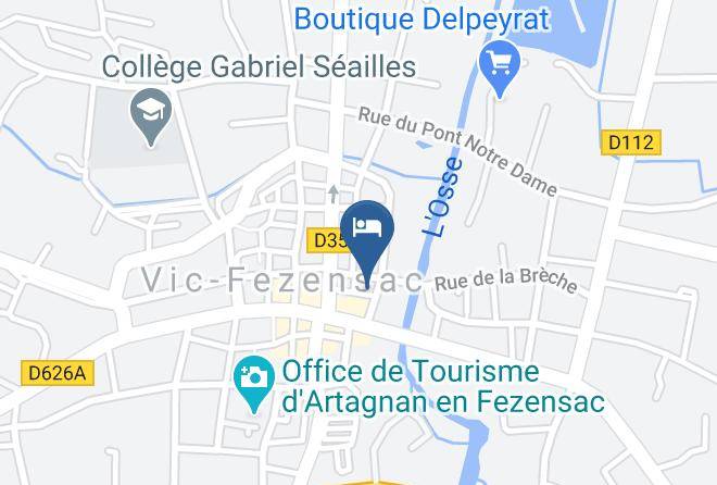 Gers - Hotel De Gascogne Maps
