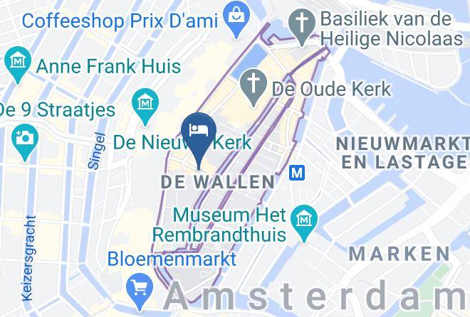 Amsterdam - Hotel De Gerstekorrel Maps