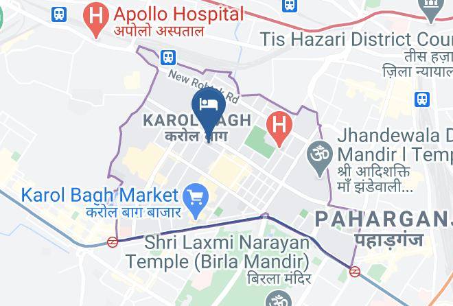 Karol Bagh - Hotel De Gold Maps