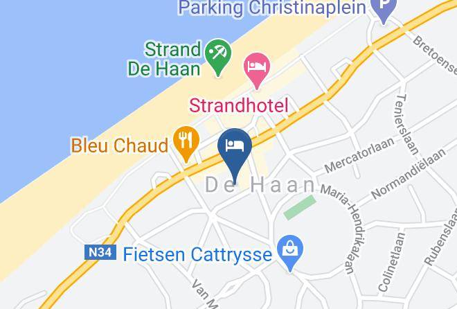 West Flanders - Hotel De Gouden Haan Maps