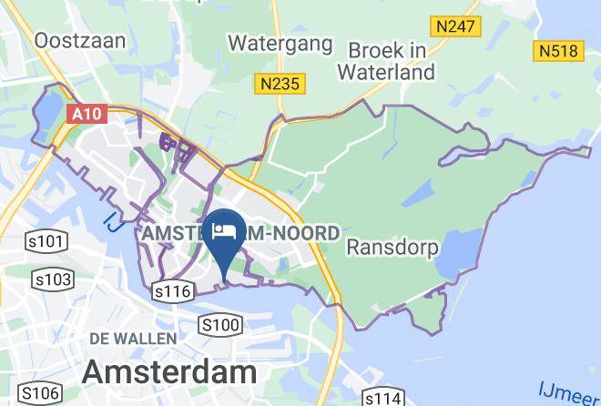 Amsterdam - Hotel De Goudfazant Maps