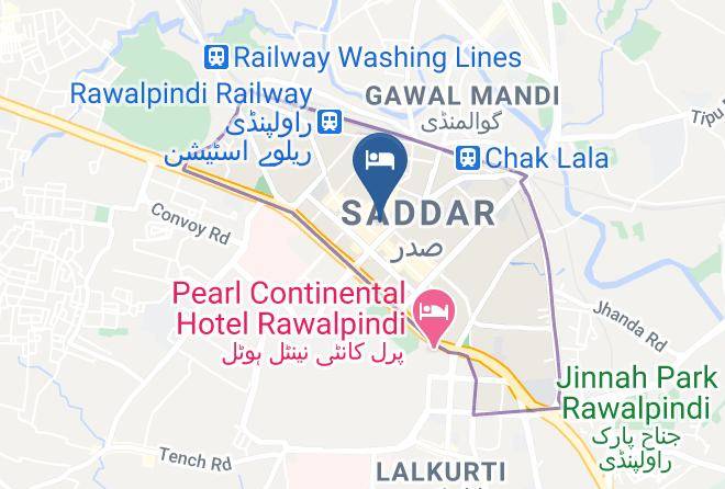 Islamabad - Hotel De Grand Maps