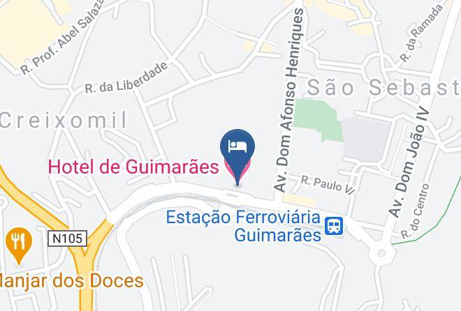 Guimaraes - Hotel De Guimaraes Maps