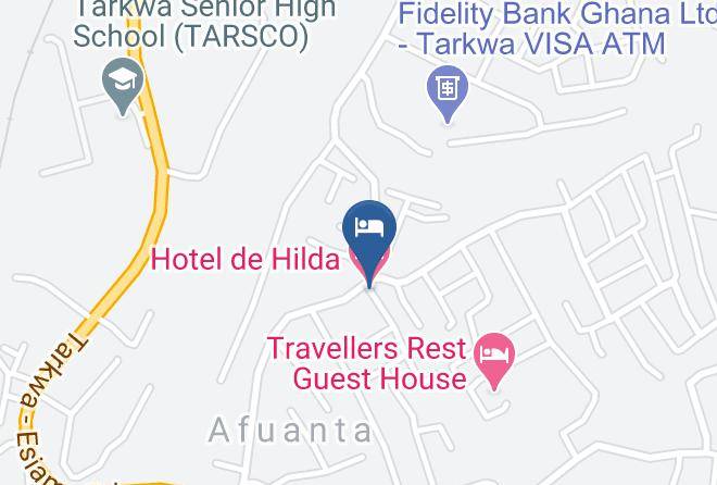 Wassa West - Hotel De Hilda Maps