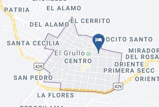 El Grullo - Hotel De Jesus Maps