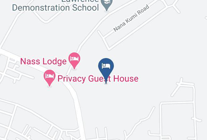 Sunyani - Hotel De Jet Maps