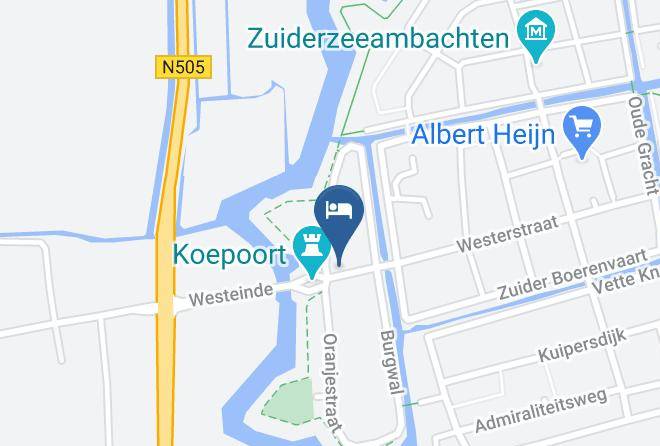 Enkhuizen - Hotel De Koepoort Maps