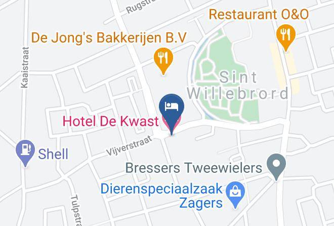 Gemeente Rucphen - Hotel De Kwast Maps