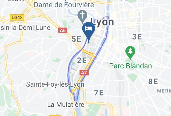 Rhone - Hotel De L'abbaye Maps